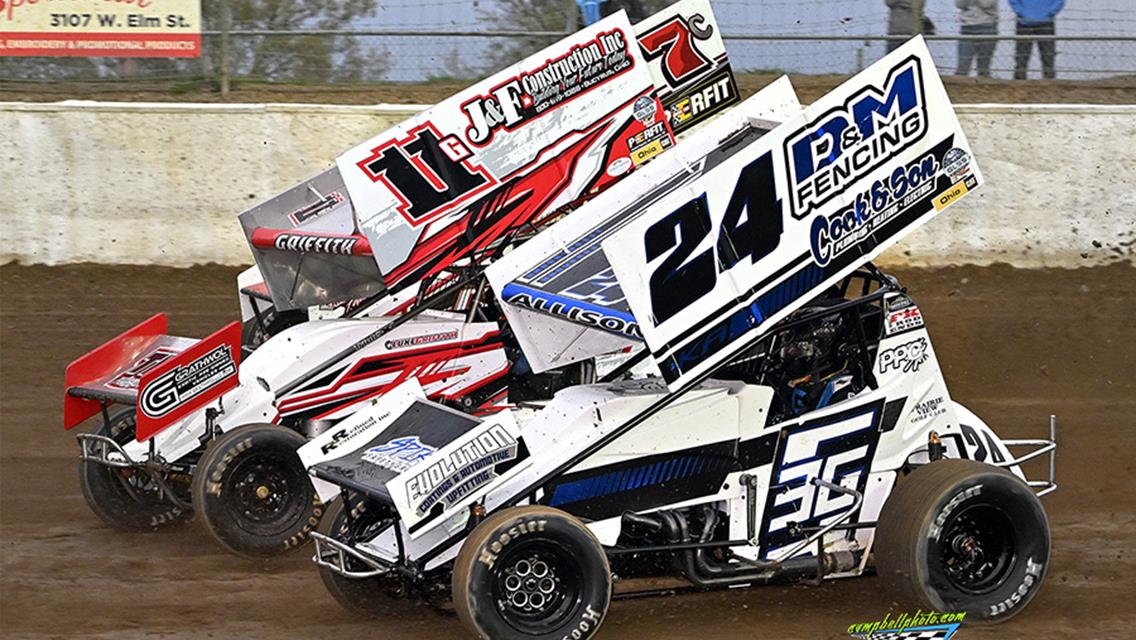 Stambaugh goes wire to wire in GLSS feature, Brennan Sherman wins 2nd career Modified feature and Todd Sherman bounces back from Modified crash to win