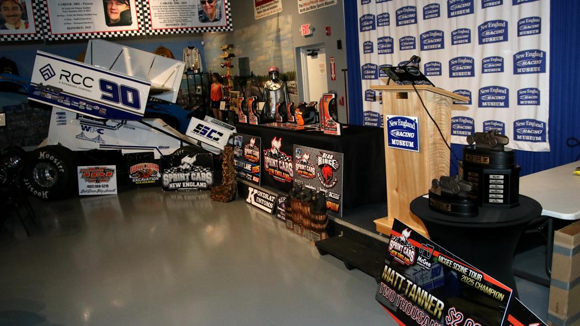 Tanner Celebrates First SCoNE Championship at New England Racing Museum