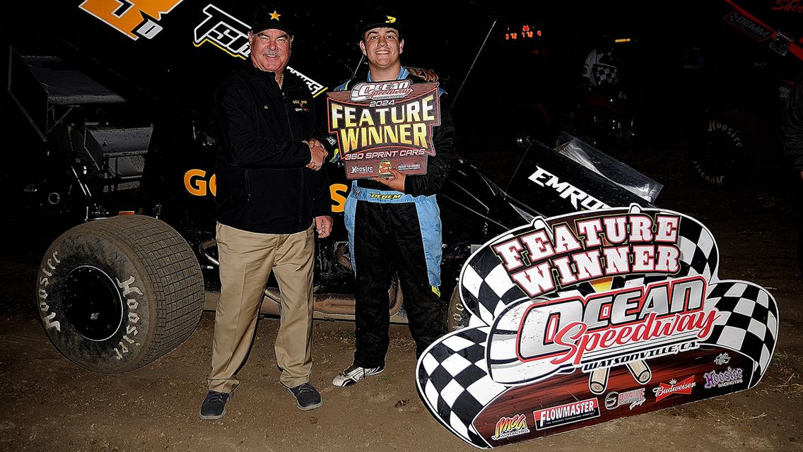 CALEB DEBEM EARNS SECOND CONSECUTIVE OCEAN SPRINTS FEATURE IN WATSONVILLE