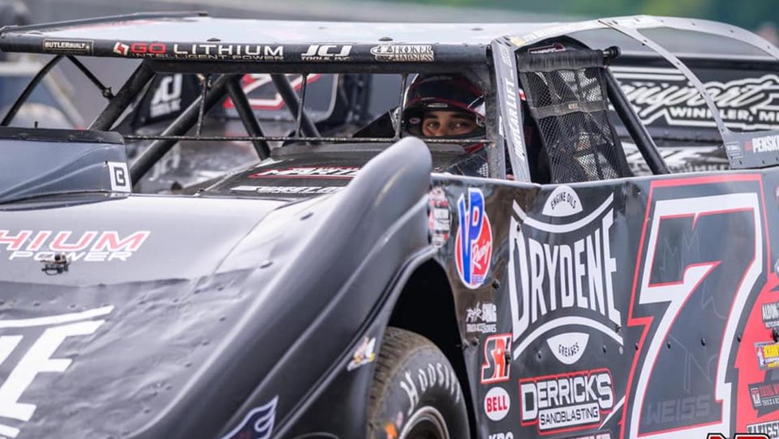 Jackson Motorplex (Jackson, MN) – World of Outlaws Morton Buildings Late Model Series – July 9th-10th, 2021. (Jacy Norgaard photo)