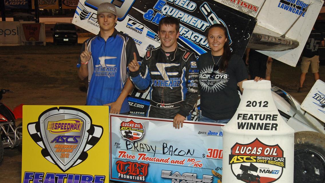 It’s Bacon in Lucas Oil ASCS Eagle Nationals Prelim