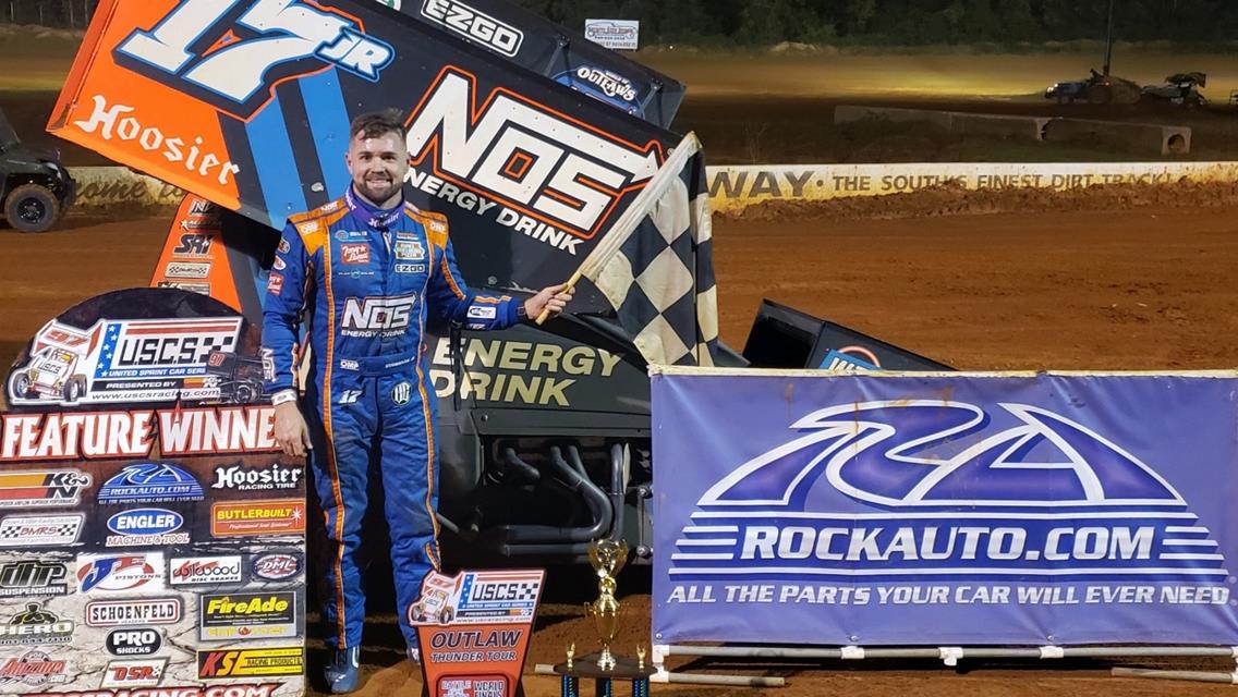 Stenhouse scores in USCS Sprint Cars