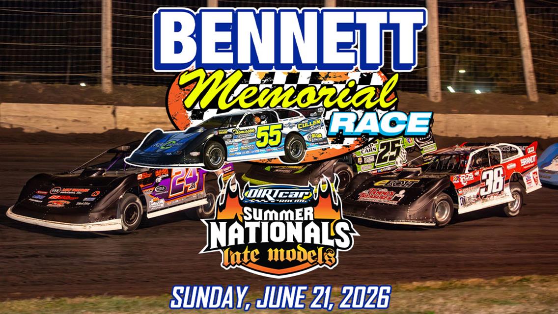 Lincoln Summer Nationals to Feature Bennett Memorial Race on Sunday, June 21