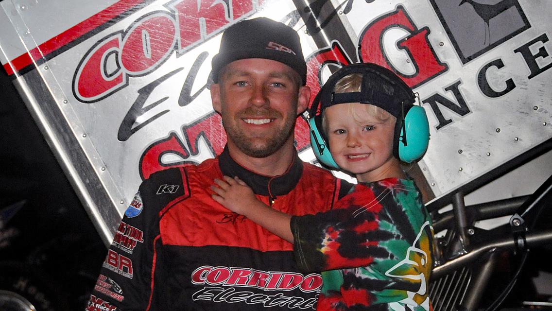 Seth Bergman Leads The Way In Rain Shortened Feature At Caney Valley Speedway