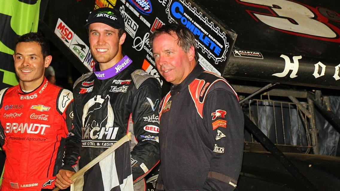 CARSON MACEDO DEFEATS THE POSSE IN ALL STAR CIRCUIT OF CHAMPIONS FEATURE