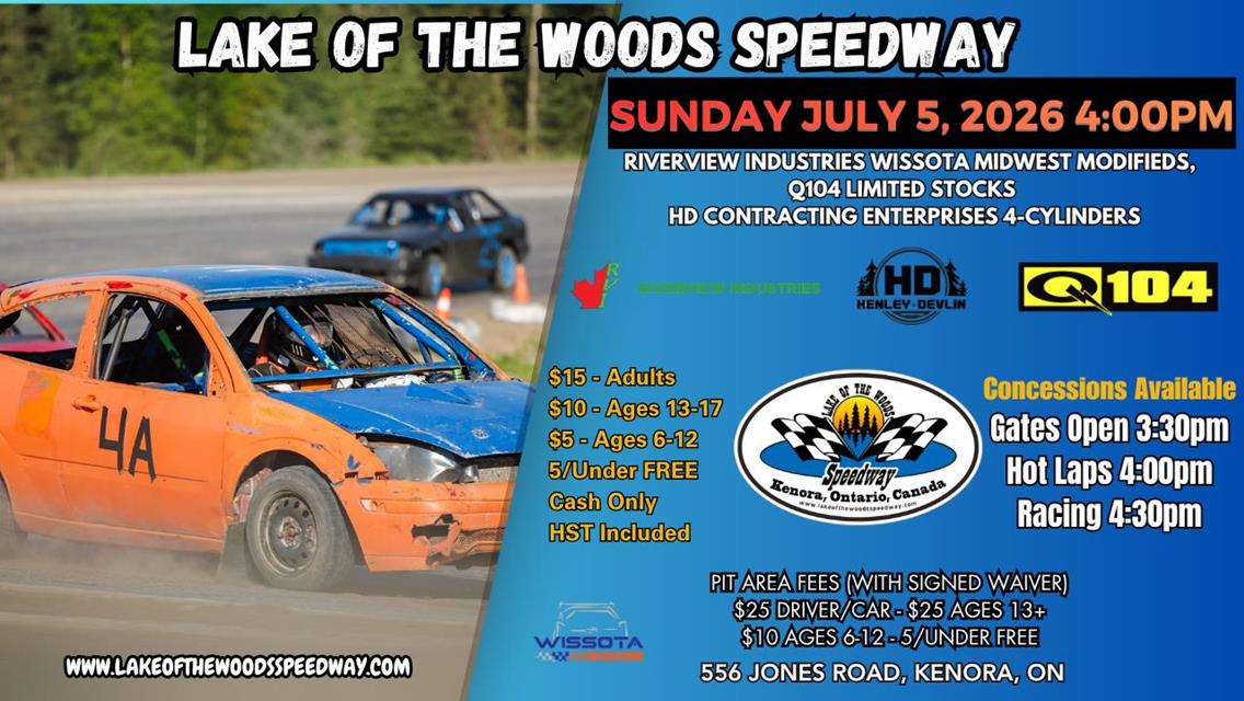 Next Event: Sunday, July 5 at 4pm!