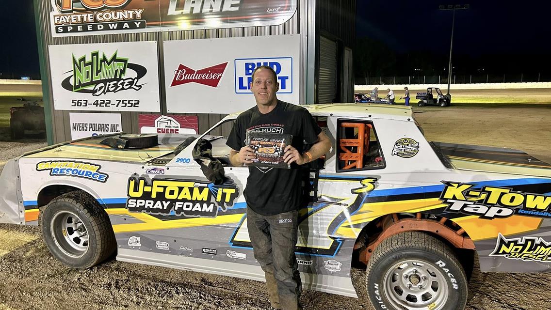 Moss, Schlangen, Moudry &amp; Fels Capture Big Wins at Fayette County Speedway