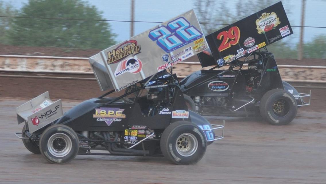 &quot;410&quot; Sprints featured for $3000 to-win Saturday; Championship point races begin in Stocks, RUSH Mods &amp; Econo Mods