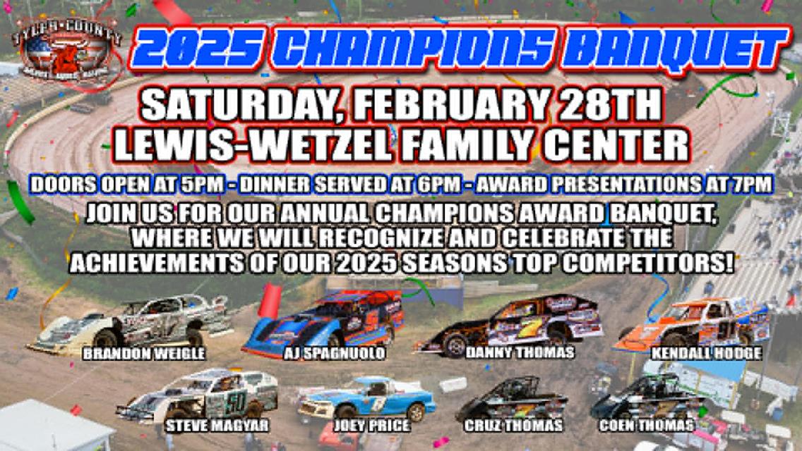 TYLER COUNTY SPEEDWAY GEARS UP TO CELEBRATE 2025 TRACK CHAMPIONS
