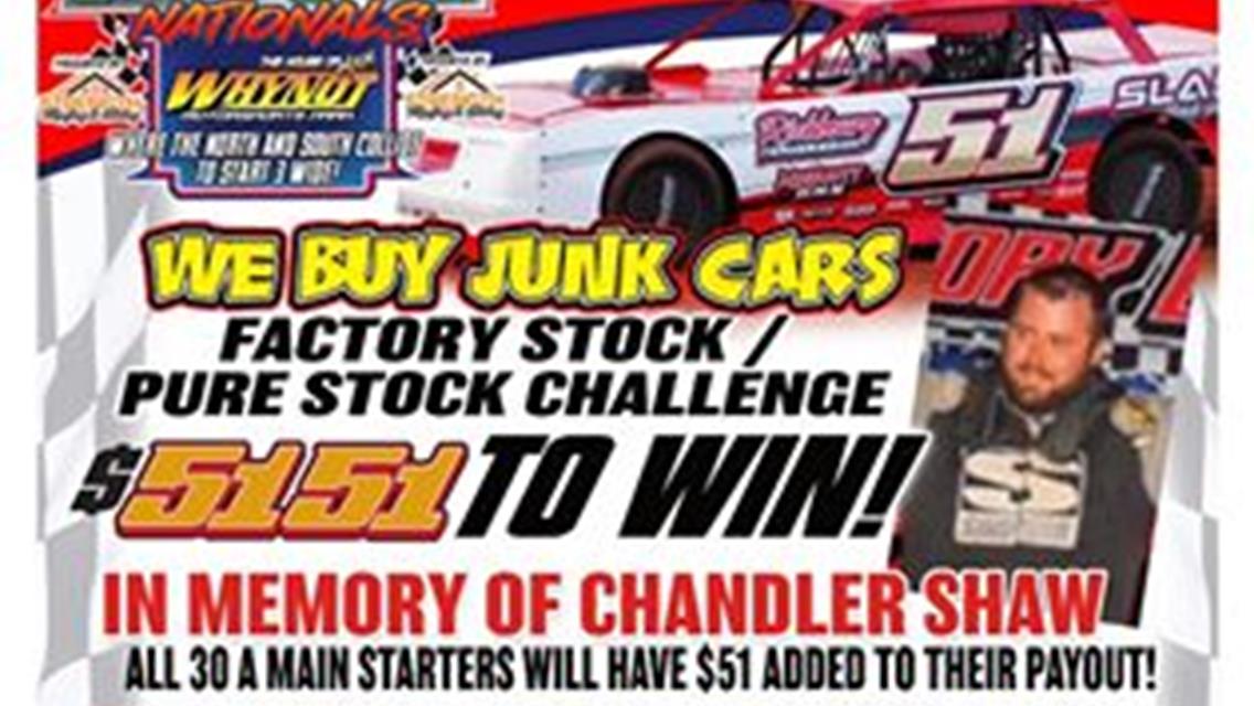 Street Stock Drivers Across the South Make Preparations for 8th Annual Street Stock Nationals at Whynot Motorsports Park