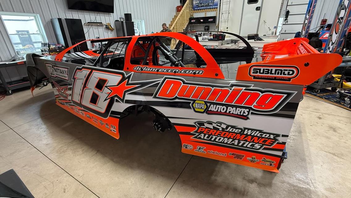 Dylan Cecce is unveiling a new look for the 2026 season as the Pennsylvania racer gears up for a championship pursuit with the RUSH Late Model Series.