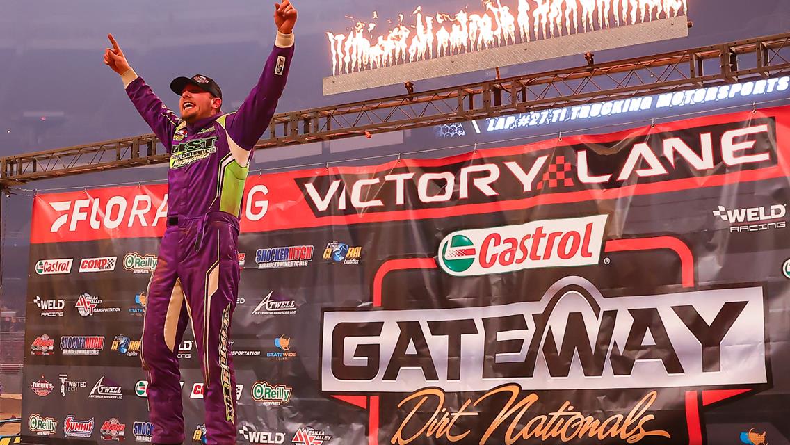 Dome at America’s Center (St. Louis, MO) – Gateway Dirt Nationals – December 1st-3rd, 2022. (Josh James Artwork)