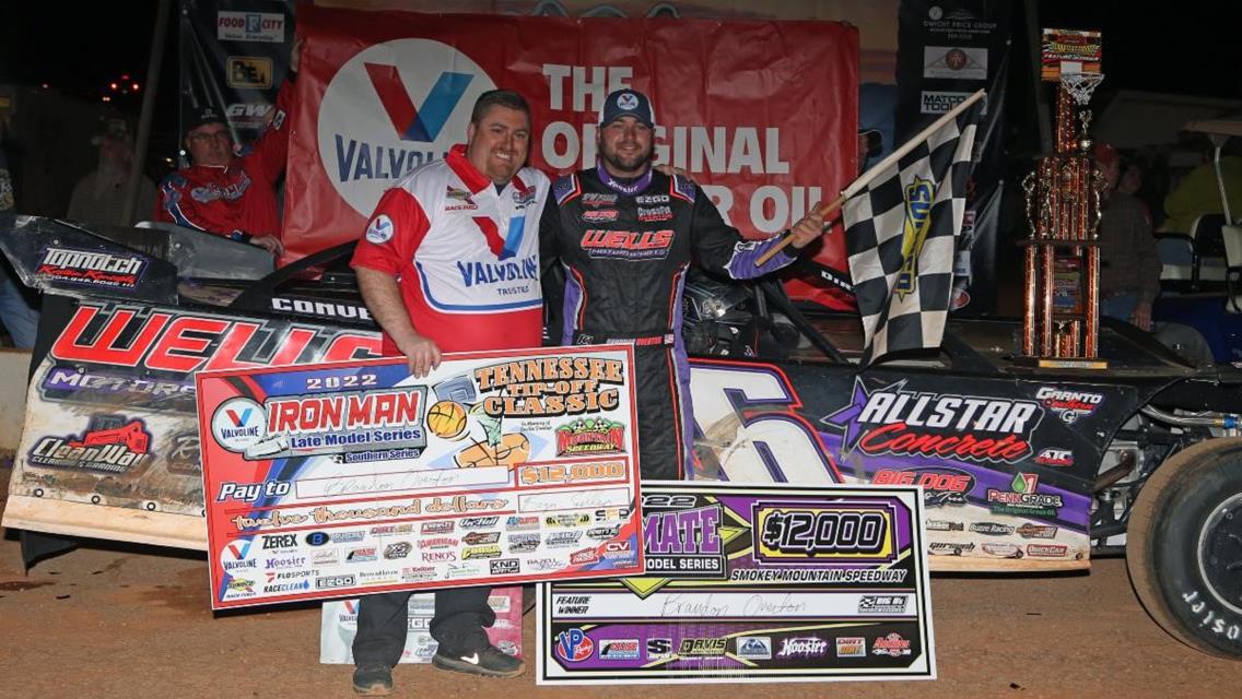Brandon Overton Slam Dunks Foes to Take Tennessee Tip-Off Classic at Smoky Mountain Speedway