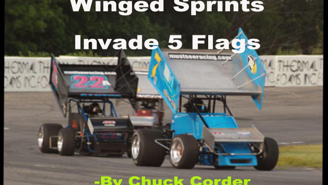 Must See Racing Winged Sprints Return to 5 Flags, Aim to Take Down Track Record