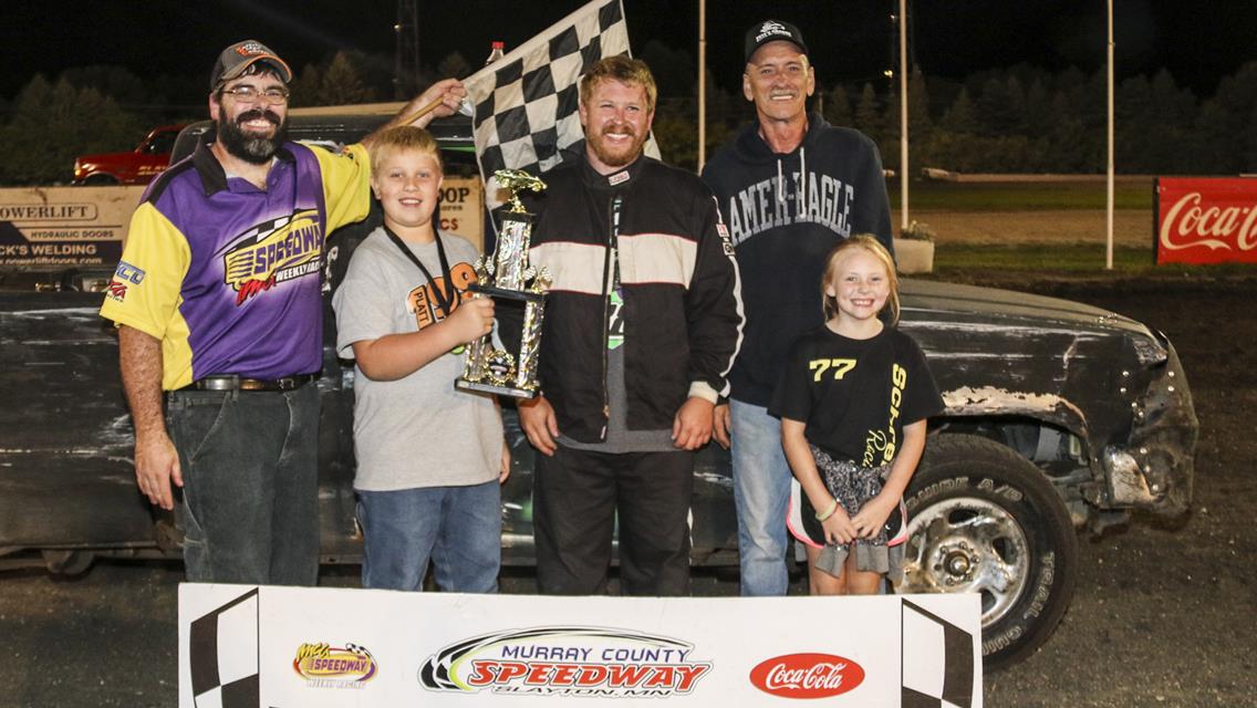 Action at Murray County Speedway