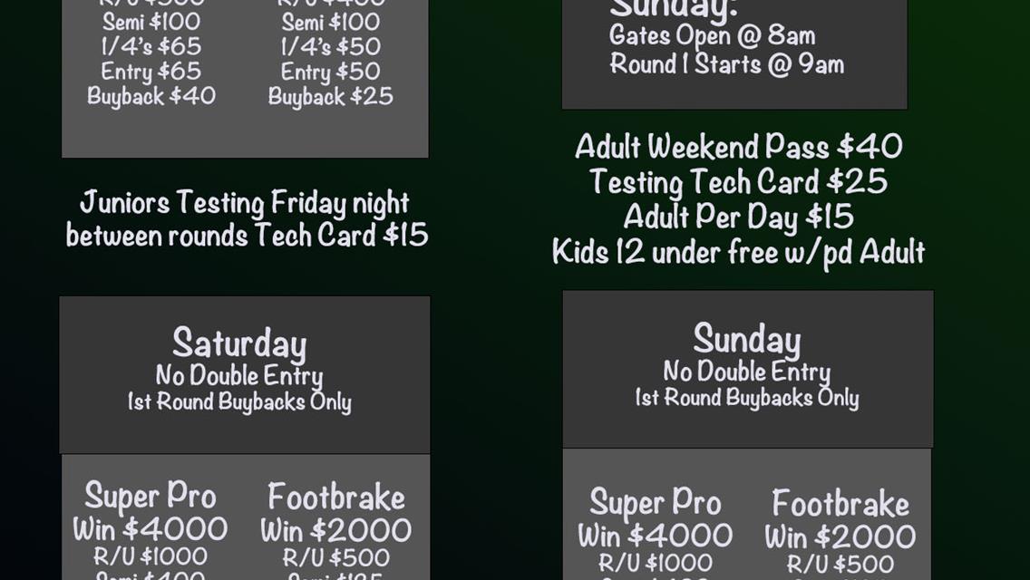 T Town Showdown Bracket Series Race (BIG MONEY)