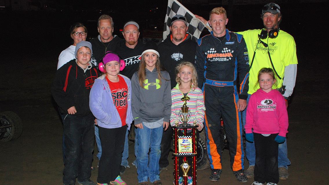 Boyles Rails Cushion To Two Show-Me Podiums