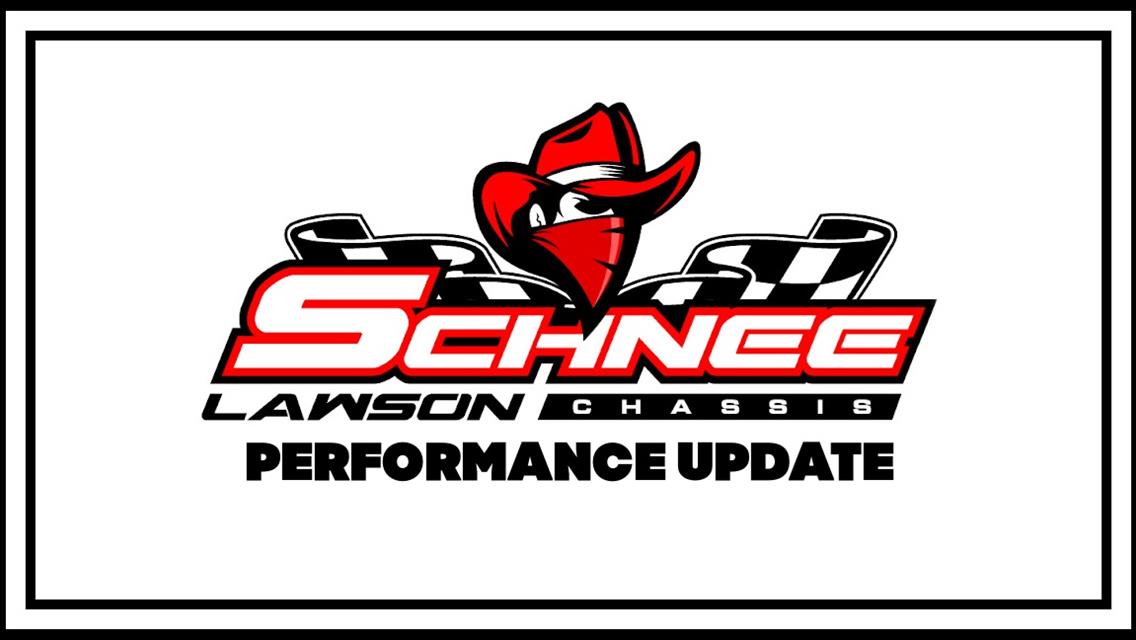 TEAM SCHNEE-LAWSON CHASSIS | PERFORMANCE UPDATE: APRIL 23, 2026