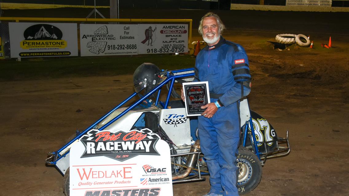 Roberts, Timms, Laney, Cody, McGee and Greene Garner USAC Weekly Wins at Port City Raceway