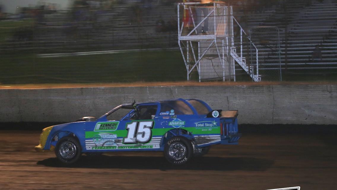 Goos scores sprint win, Yeigh claims LMSS Pit Stop Challenge at I-90 Speedway