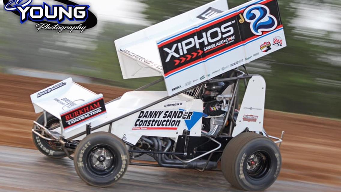 Carney II Strong Early Before Misfortune Strikes at I-30 Speedway