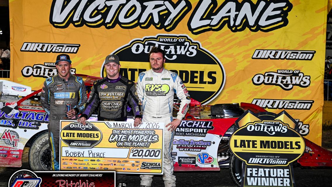 Senoia Raceway (Senoia, GA) – World of Outlaws Late Model Series – Billy Clanton Classic – March 28, 2026. (Ritchie Photography)