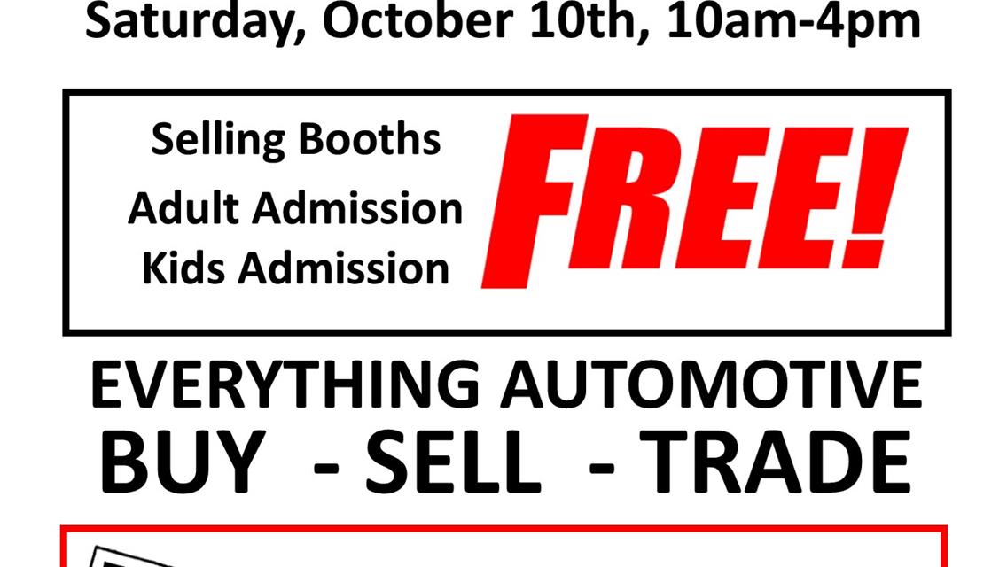 Racer's Swap Meet - Free