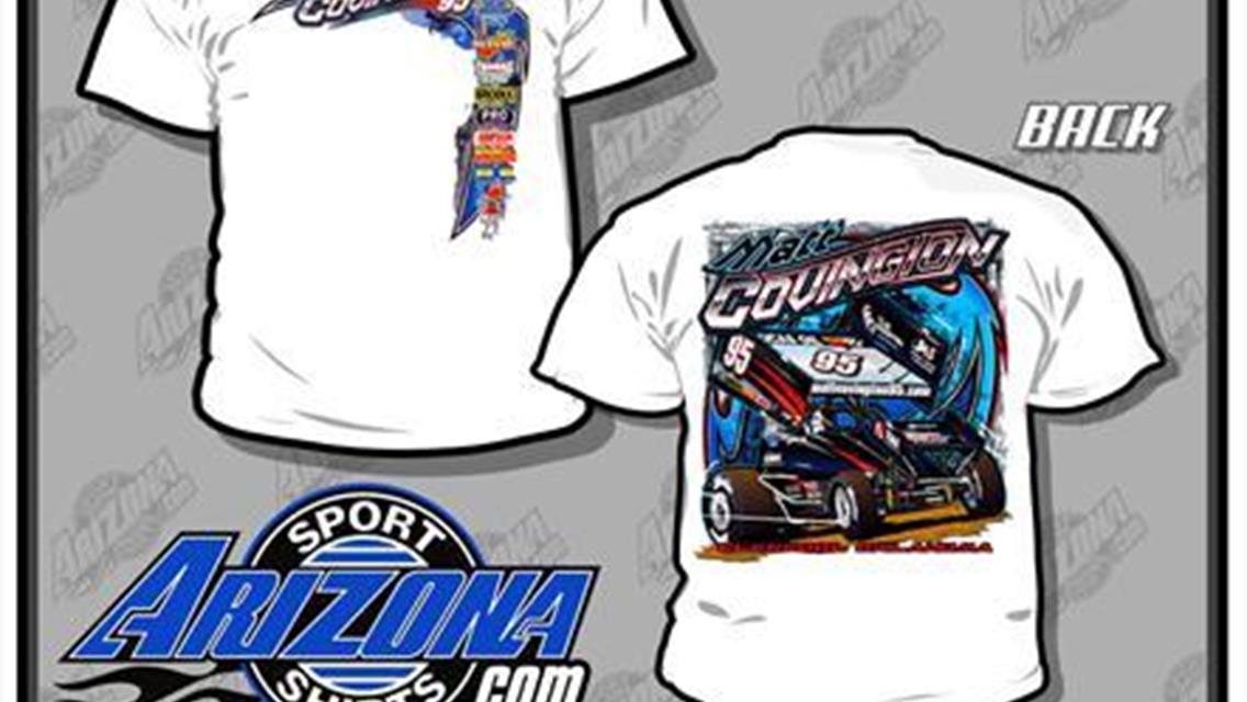 Matt Covington 2010 T-Shirts Now Available