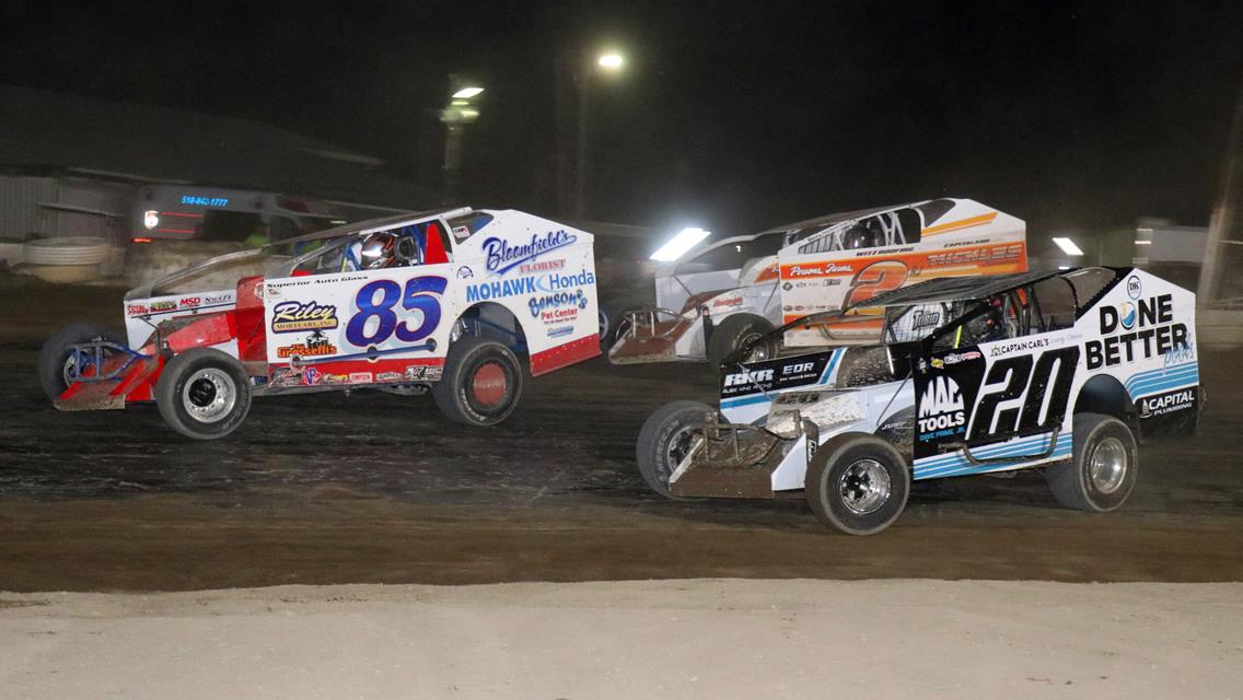 BILL LAKE MODULAR HOMES PRESENTS FAN APPRECIATION NIGHT THIS SATURDAY JUNE 24 AT FONDA WITH $5 GRANDSTAND ADMISSION