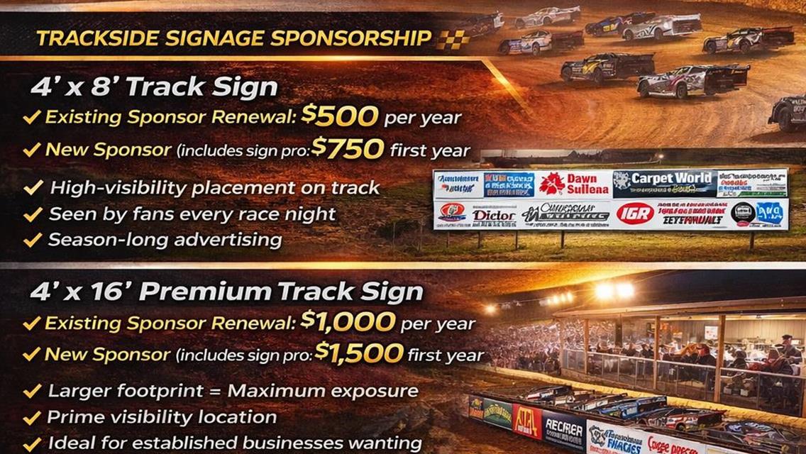 We are NOW accepting sponsors!