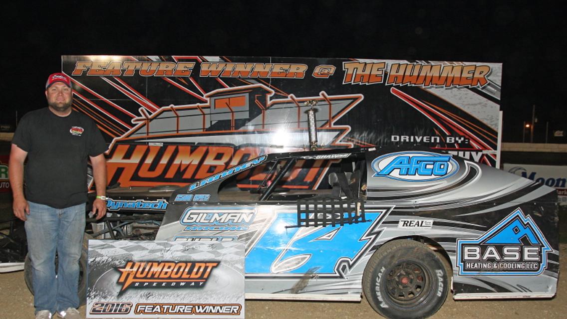 Dillard, Strong, Johnson, Garrison and Aiello find checkers Sunday at Humboldt Speedway