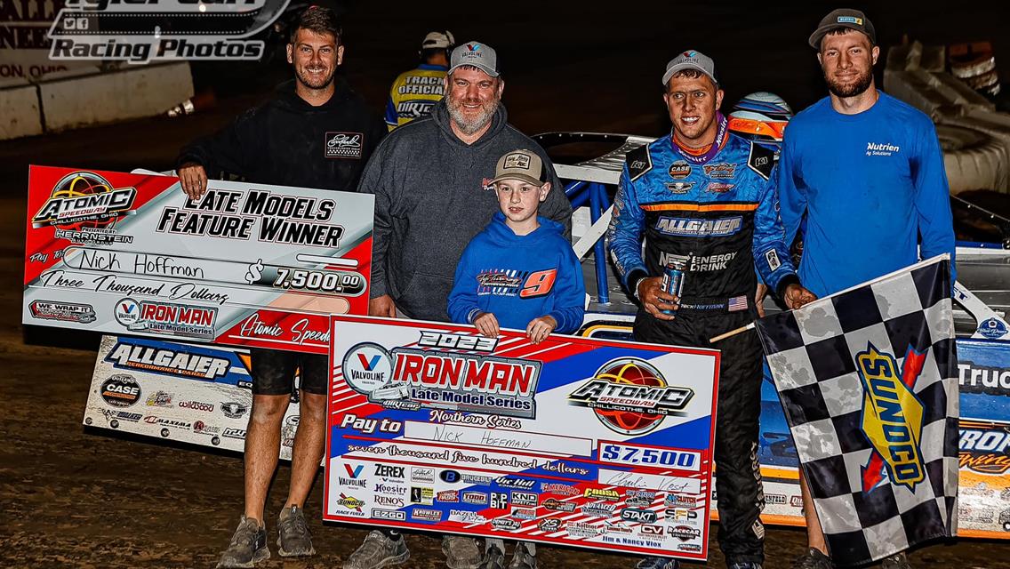 Atomic Speedway (Alma, OH) – Valvoline Iron-Man Series – Summer Shootout – July 22nd, 2023. (Tyler Carr photo)