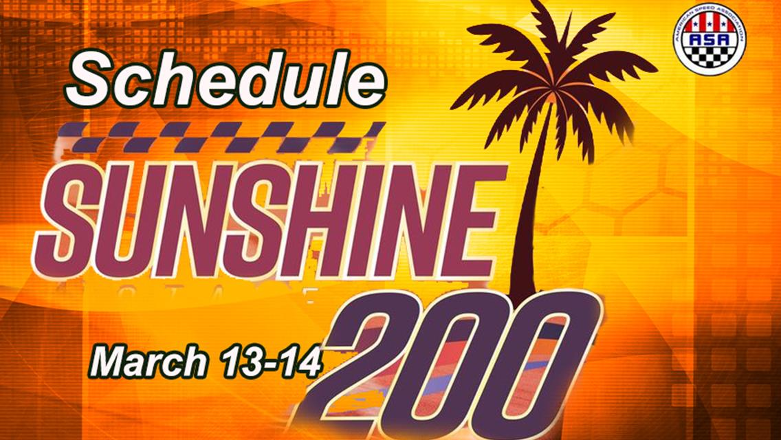Schedule Set for Season Opener 2 Day Event