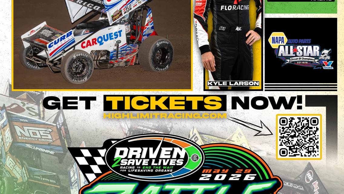 HIGH LIMIT RACING Returns to the Burg May 29th