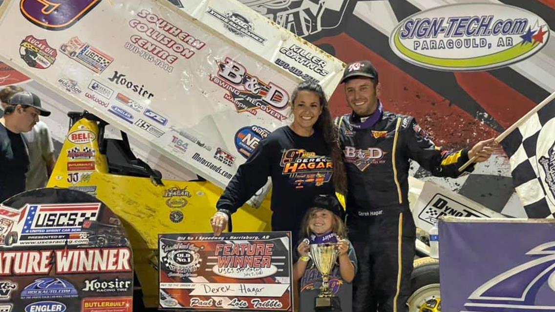 Hagar Captures USCS Series Triumph at Old No. 1 Speedway