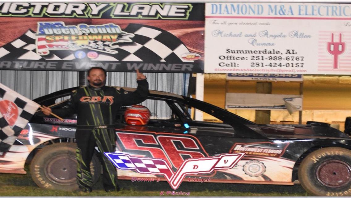 Bayhi Sweeps CRUSA Street Stock Weekend at Deep South Speedway