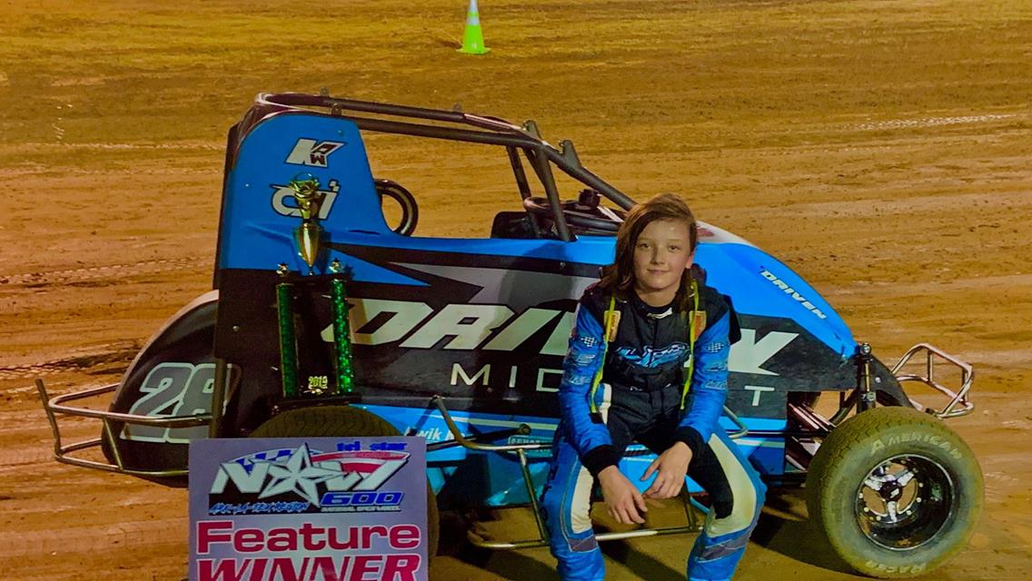 Chelby Hinton Wins Again with NOW600 Tel-Star Ark-La-Tex Region at Vivian