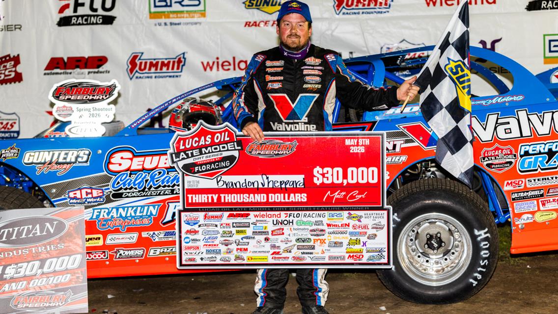 Sheppard Banks $30,000 in FALS Spring Shootout at Fairbury