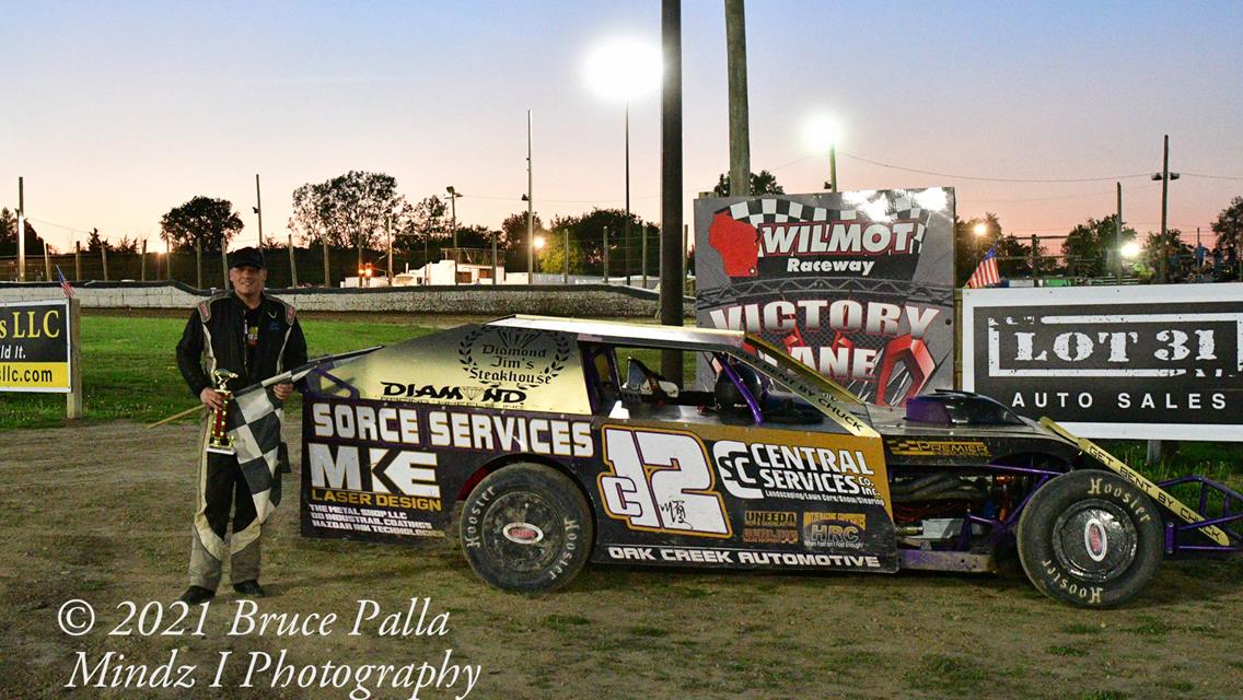 Carlson 4 for 4 in Modified Competition