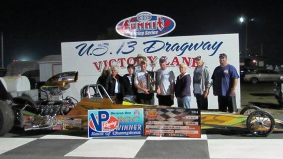 DAY TWO OF BRACKET FINALS PRODUCES WINNERS IN RACE OF CHAMPIONS AND GAMBLERS RACE