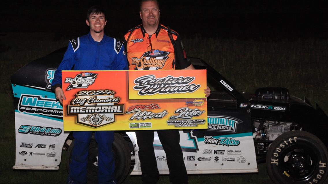 Third try at Season Opener with wins to Gaylord, Mueller, Avila, Dhondt, Padilla, and Bunch