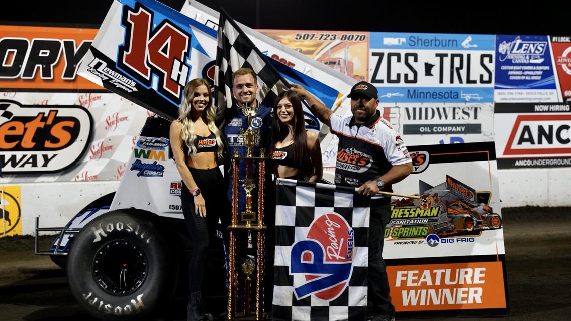 Gennetten, Zebell and Domagala Victorious at Huset’s Speedway During Goodin Company Presents The Border Battle