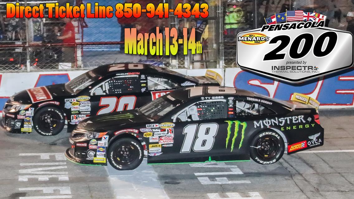 Schedule &amp; Ticket Info for Friday &amp; Saturday ARCA-Vores Events