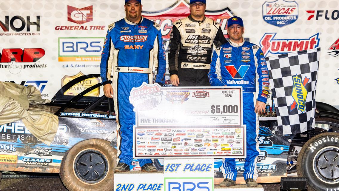 Lernerville Speedway (Sarver, PA) – Lucas Oil Late Model Dirt Series – Firecracker 100 – June 20th-22nd, 2024. (Heath Lawson Photo)