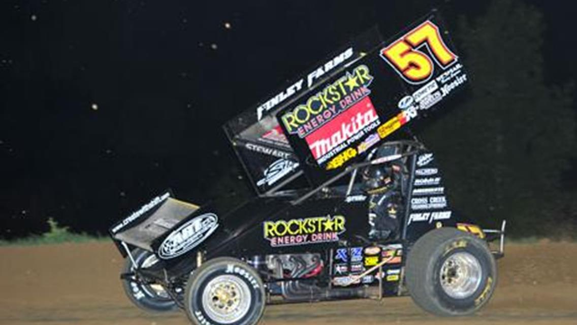 Stewart Charges ROCKSTAR/Makita Machine to 11th at Knoxville