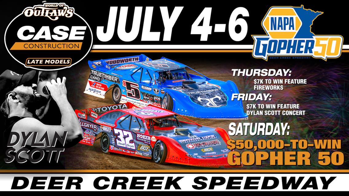 Deer Creek Building NAPA Auto Parts Gopher 50 Into Destination Event With Dylan Scott Concert