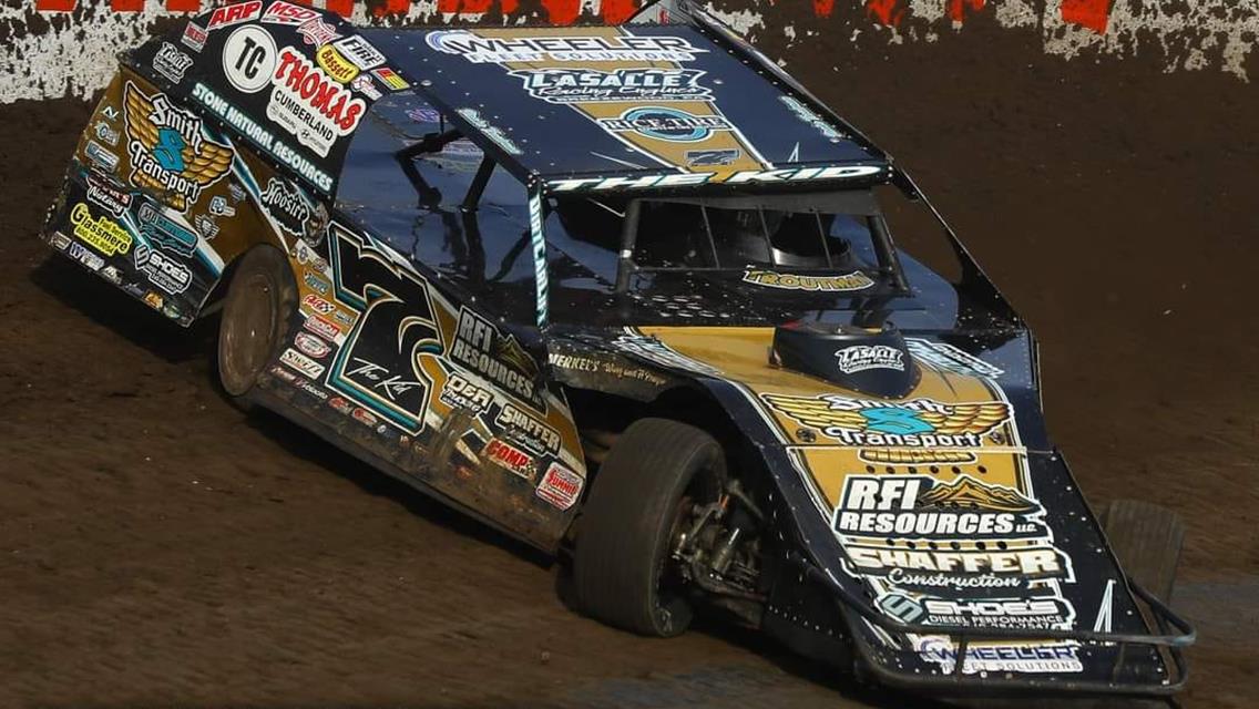 Farmer City Raceway (Farmer City, IL) - DIRTcar Summer Nationals - July 9th, 2021. (Josh James Artwork)