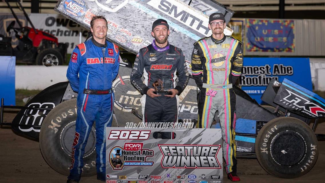 Beason Finds Speed and the Podium in his 410 Debut