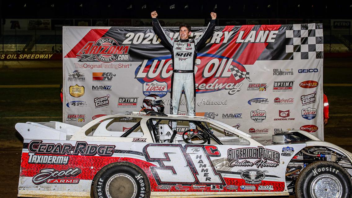 Second is enough as Henson snaps Fennewald&#39;s reign of Lucas Oil Speedway ULMA titles