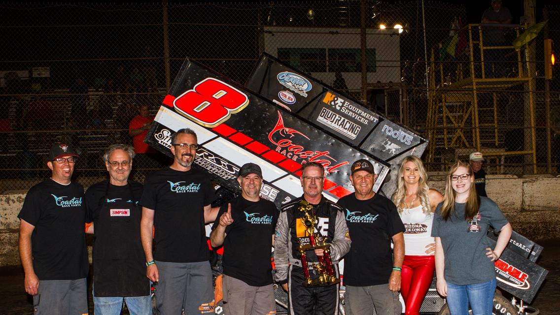 Eric Wilkins Grabs First Career ASCS Southwest Win At Arizona Speedway